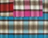 CHECKED YARD DYED FABRIC.WOVEN FABRIC/DOUBLE FACE