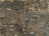 COWHIDE PATCHWORK RUG - DARK BROWN SKIN HIDE FUR HIDES SKINS LEATHER RUGS