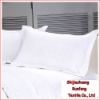 CVC Multicolored Hotel Sateen Pillow Sham/Pillow case/Cushion Bleached