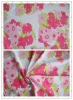 CVC/Spandex Flowers Pigment Printed Jersey Knitted fabric