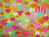 CVC/Spandex Pigment Printed Knitting Fabric