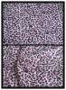 CVC/Spandex Pink Leopard Printing Pigment Printed Jersey Knitted fabric