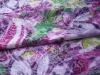 CVC burn ourt knitting printing fabric for  lady's underwear