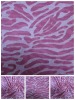 CVC burn out fabric