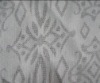 CVC burn out french terry fabric