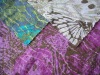 CVC burn out printing knitting fabric
