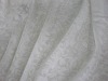 CVC burnt-out single jersey fabric for wedding