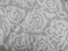 CVC jersey burnout fabric