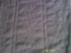 CVC spandex single jersey burn-out fabric