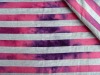 CVC tie dye fabric