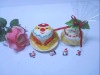 Cake Towel Gift Mini Christmas Cake