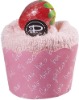 Cake Towel Strawberry Cupcake /Woven/34x35 cm