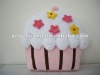 Cake shaped plush cushion