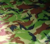 Camouflage printed fabric with W/P