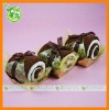 Cappuccino color swiss roll cake towel