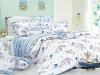 Cartoon! 100%cotton pigment printed bedding set