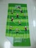 Cartoon printed football game towel