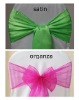 Chair cover sashes, bows,organza sash, satin sash