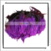 Cheap! 50pcs Purple Decorative Chicken Feathers