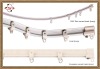 Cheaper flexible curtain track