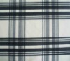 Checked yarn dyed fabric/wool like fabric/polyester&viscose fabric