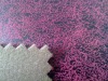 Chemical foiled suede bonding fabric for sofa fabric