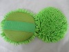 Chenille Cleaning Sponge made by chenille and sponge and mesh cloth