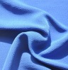 Chiffon Crepe fabric with blue color