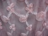 Chiffon Dribble embroidery fabric for dress and garment