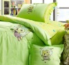 Children Cartoon Wool Fabric Plain Quilt