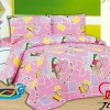 Children Polyester cartoon comforter bedding set