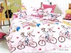 Children bedding set - First Love on bike