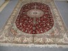 China silk rug