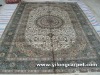 China silk rug