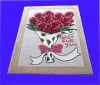 Chinese Carpets, Rose Flower Design Rugs for Home