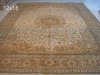 Chinese handmade 12x15 100% natural silk turkish double knotted floor carpet