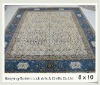 Chinese handmade turkish 8x10 100% pure natural silk carpets and rugs