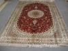 Chinese silk rug