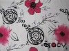Chinese style print fabric for ladies