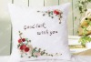 Chraming DIY handmade ribbon stitch pillow covers