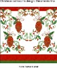 Christmas Design Printed polyester shower curtain