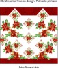 Christmas Design Printed polyester shower curtain