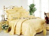 Christmas Gift  4pcs Luxurious Silk Jacquard Bedding Set