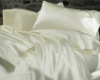 Christmas Gift Luxury White 6pcs Satain Sheet Set