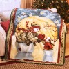 Christmas blanket for happy new year/keep your family warm
