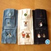 Christmas hotel towel set with beautiful embroidery