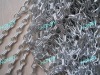 Chrome Color Aluminium Chain Link Fly Screen