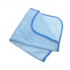 Circular knitted microfiber cleaning cloth