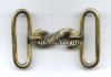 Civil War Brass Snake Buckle