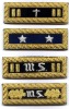 Civil War Embroidered Shoulder Boards